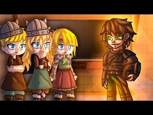 Httyd react to Hiccup // How to train your dragon // Gacha React