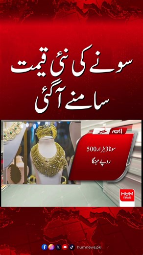 New Gold Prices Announced in Pakistan | Latest Rate Update| Hum News | Pakistan
