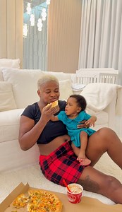 526K views · 16K reactions | My baby’s reaction to me eating pizza.   | AngieNation | Facebook