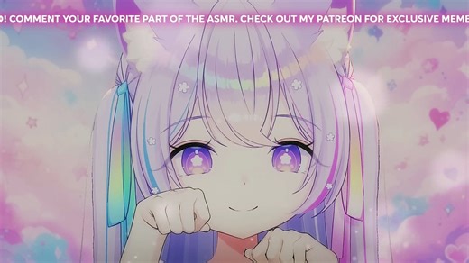 😺 Cat Girl ASMR Roleplay 😴 Gentle Whispers, Ear Scratches & Licks 💖 Deep Sleep Relaxation 🎧✨