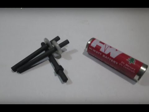 How to disassemble a dry cell