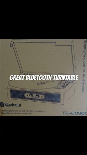 Tonecraft Unboxing - Bass and Treble Controls Actually Work #turntable #audio #review