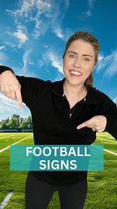 17K views · 904 reactions | FOOTBALL  SIGNS IN ASL lets get ready for tomorrow!!! Who are you rooting for??? | McKinnon Galloway | Facebook