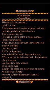 Psalm 23 NKJV
