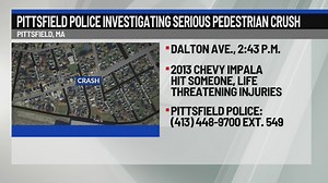 Pedestrian struck, injured by car in Pittsfield