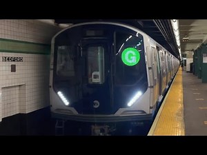 MTA EXCLUSIVE: Debut R211T (G) Train Announcements From Court Square To Church Avenue (3/4/2025)