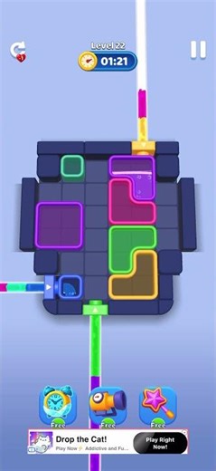 Water Escape – Level 22 Walkthrough 💧📦🚰