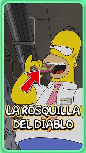 Homer's radioactive DONUT! 🍩☣️ #simpsons
