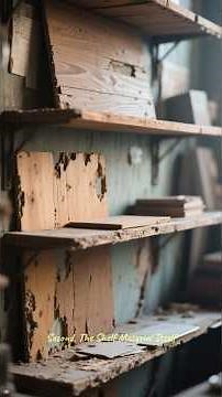 How to Fix Sagging Shelves | Easy DIY Repair for Stronger Storage #short