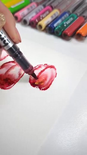 🌷🖌️ Easy ! Painting with Markers ??? Yes! Let's paint some Tulip! 🌷 ❤️ Cute Greeting Card Idea ! 🩷💛💚🌷 🎥 Easy Easter or Birthday Card Idea Tutorial ! Did you ever use brush markers to paint ? I love this technique, it's a very satisfying way to use colours and see how wonderfully those will mix! 🛒✅ PRODUCTS USED: 🔗 Links to all products: https://tap.bio/@MaremiSmallArt?fbclid=PAAabj_Xe0Ks-xuzV2evLhEGUD-VB7j6SaEijDKAGwpmnIBL_Fz_Nbs4M0wBc ✏️ Markers from @karinmarkers (water based brush m