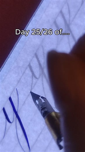 Calligraphy learning ✒️✨ on Instagram: "Calligraphy copperplate lowercase 'y' tutorial guide worksheet Practicing the lowercase letter y in Copperplate calligraphy using my beginner worksheet ✨ y is one of the least used letters in the alphabet and it is also one of the few letters with a stroke that does not belong to the basic strokes in calligraphy. I love how this guide sheet keeps my strokes smooth and helps me build confidence with every letter 💛 Working through the Copperplate alphabet f