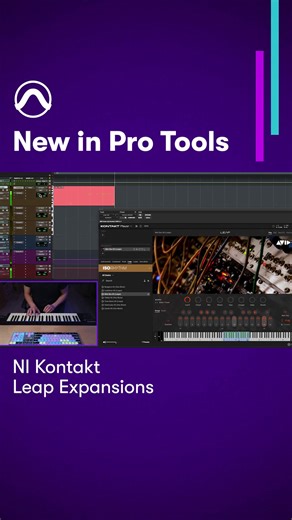 How to Use Kontakt Leap Expansions in Pro Tools — SAVE UP TO 40% ▶️ avid.co/srJ350XhUZc #protools #nativeinstruments #kontakt #plugins #innercircle #musicproduction #mixing #recording #avidprotools #daw #avid #cybermonday #cyberweek | Avid Pro Tools
