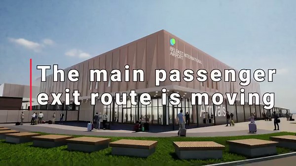 25K views · 124 reactions | The main passenger exit route is temporarily moving to facilitate building work as part of our new security extension. Wayfinding signage will be put in place throughout the arrivals area. | Belfast International Airport | Facebook