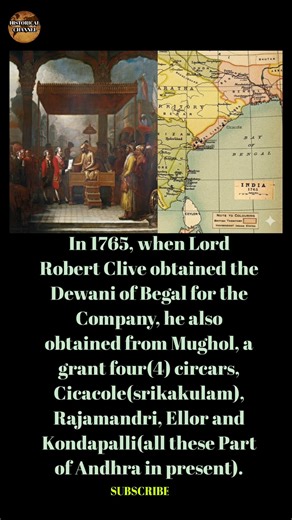 Lord Robert Clive obtained Dewani of Bengal for the EIC।#history