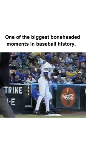 In '94, Expos' Larry Walker gifted a fly ball to a fan, thinking it was the 3rd out! He retrieved it after realizing his error. Fun fact: Pedro Martínez pitched! #mlb #baseball #Expos #dodgers | MLB Throwbacks