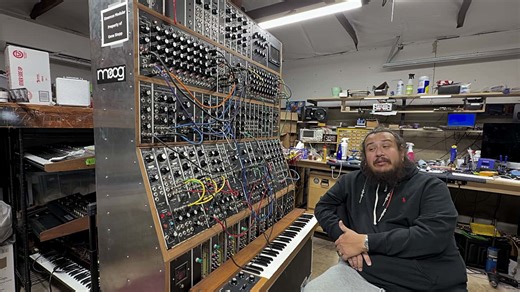 Moog Emerson Modular System Prototype Hands-On Demo