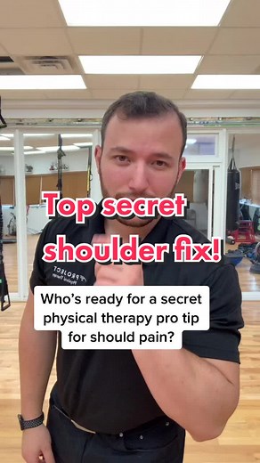 Secret Physical Therapy Tip for Shoulder Pain Relief
