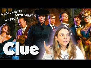 Watching Clue 1985 for the First Time! // THE SMARTEST WRITING EVER!