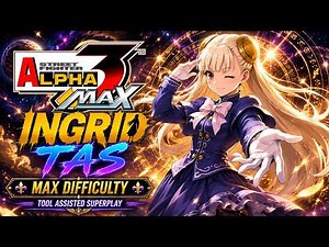 【TAS】STREET FIGHTER ALPHA 3 MAX (PSP) - INGRID (NO DAMAGE \\ MAX DIFFICULTY)