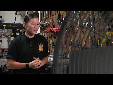 Meet the first female secret service motorcycle officer