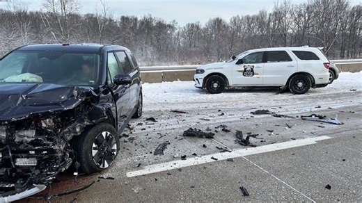 As temperatures drop and snow falls, slow down in treacherous driving conditions: Police