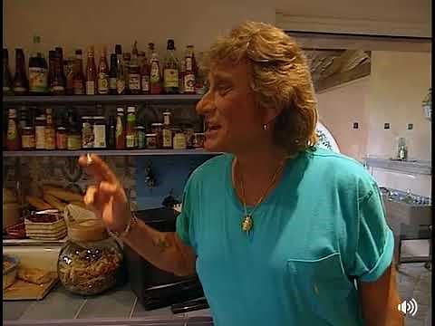 Johnny Hallyday présente sa maison "La Lorada"