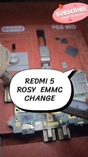 Redmi 5 Rosy Dead Solution eMMC Change Flash Done