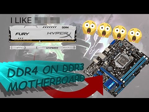 How to install DDR4 RAM on DDR3 Motherboard