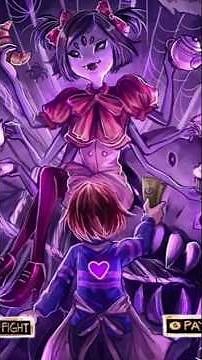Modo difícil a los jefes de Undertale #muffet #undertale #papyrus #curiosidades
