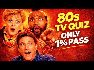 Can You Guess 100 Iconic '80s TV Shows From ONE Image? 📺 Ultimate TV Quiz!