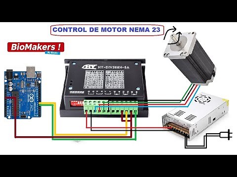 CONTROL de Motor NEMA 23 con Arduino #NEXTPCB