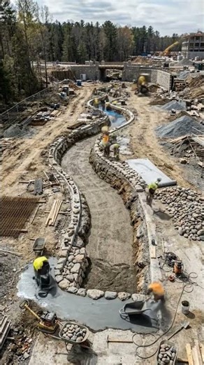 You Won’t Believe This Is NOT Water 😱 | Epoxy River Floor Transformation