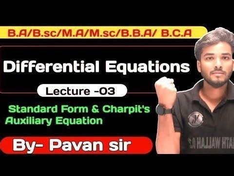 Standard Form & Charpit's Auxiliary Equation/ Important question/Complete ,General & Singular soluti