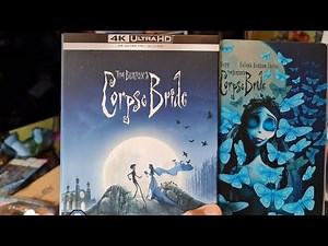 Corpse Bride 4K Blu-ray Collectors Edition Unboxing