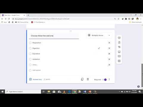 Design Multiple Choice Quiz using Google forms with automatic scoring