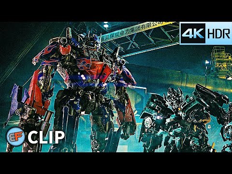 Shanghai Battle - Opening Scene | Transformers Revenge of the Fallen (2009) 4K HDR Movie Clip