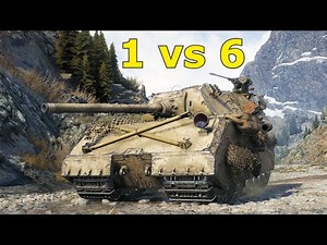 World of Tanks Maus - Steel Monster In A 1 Vs 6.
