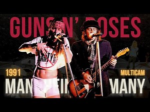Guns N' Roses Live At: Mainmarktgëlande, Mannheim, Germany, 1991 [Multicam]