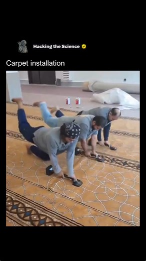 Hacking The Science on Instagram: "Professional carpet installation is all about precision techniques and skilled teamwork, turning bare floors into perfectly crafted surfaces. Experts begin by preparing the subfloor, measuring with accuracy, and planning seam placements for seamless results. Every cut, stretch, and tuck is executed with care—using specialized tools like knee kickers, tack strips, and bolsters for a snug, wrinkle-free fit.​​ Experienced installers work in harmony, handling compl