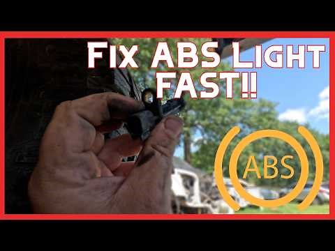 2014 Jeep Wrangler Rear Wheel Speed Sensor Replacement | Fix Codes C1034 & C1035