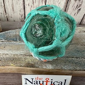 Japanese Glass Fishing Float, Star Mark, Authentic Fish Net Buoy From Japan - Etsy