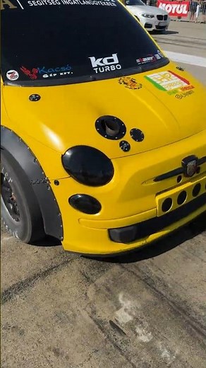 Fiat 500 Turbo Drag Car