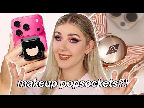 Huda Beauty & Charlotte Tilbury's Weirdest Launch Yet… Phone Face Powder???