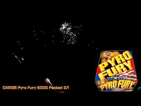OX5125 Pyro Fury! MadOx 500g Fireworks Cake