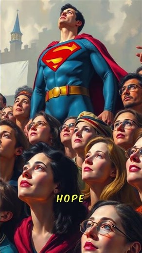 superman animated series:heroes are everywhere but gods is few