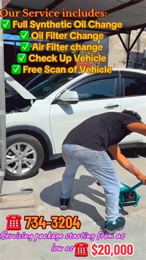 ⭐️💫 Carvision Autosales & Detailing 💫⭐️ 📍Lot 80 David Street Kitty Georgetown GY 📍 ☎️ Call or whatsapp 743-3204☎️ 🌟️💫⭐️ Get the extra miles with your car with a servicing package from Carvision service center ❗️❗️ 💫🌟️⭐️ | Carvision Autosales & Detailing