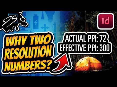 Adobe InDesign Print Resolution Explained (Actual vs Effective PPI)