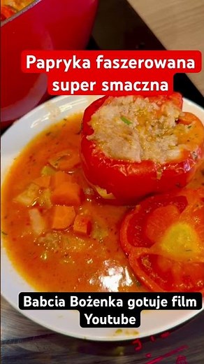Stuffed pepper recipes 528 and 236 delicious quick invite babciabozenkagotuje Youtube