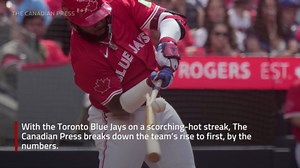 By the numbers: How the Blue Jays surged to first place in AL East
