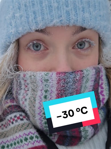 Misliš da ti je hladno? Ovo je –30°C, Rovaniemi, Lapland 😅❄️ #minus30 #hladno #Lapland #BalkanTikTok #fyp